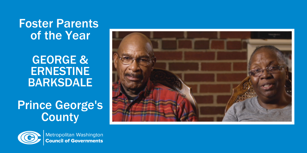 MDHS Foster Parents of the Year: George and Ernestine Barksdale, Prince George’s County