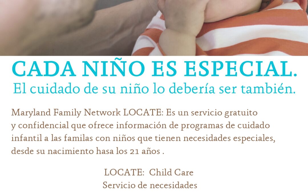 LOCATE Special Needs Flyer (Spanish)