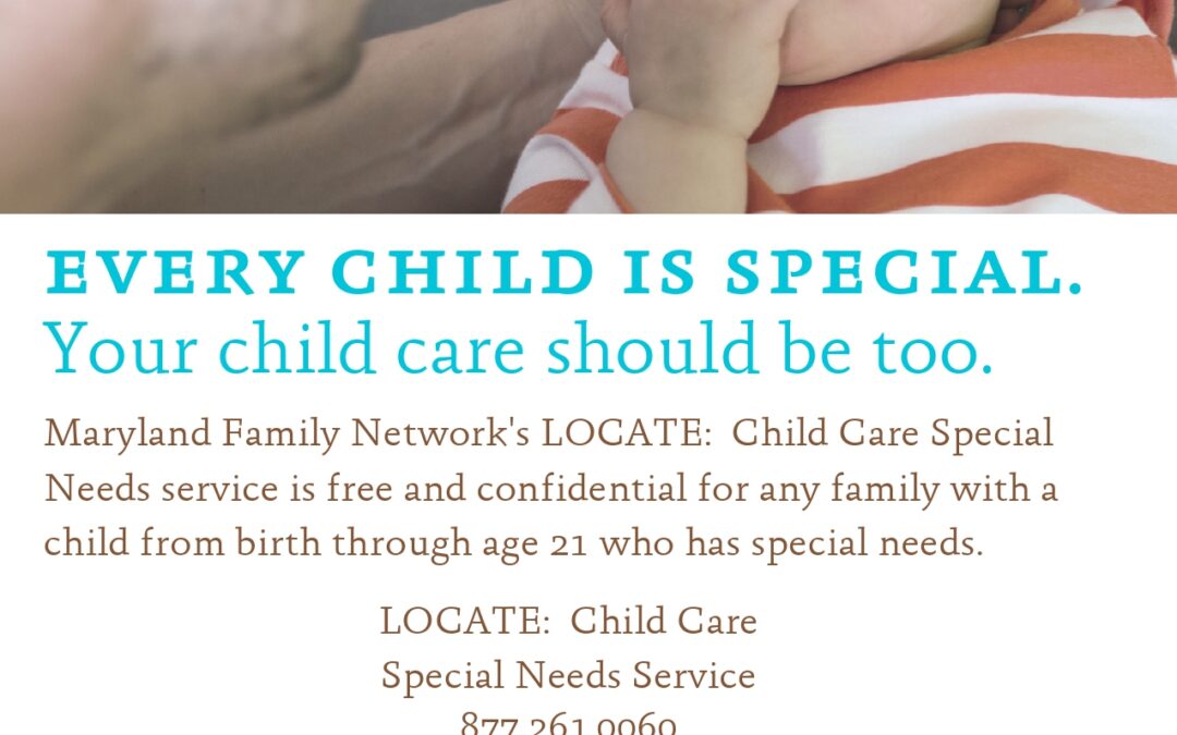 LOCATE Special Needs Flyer (English)
