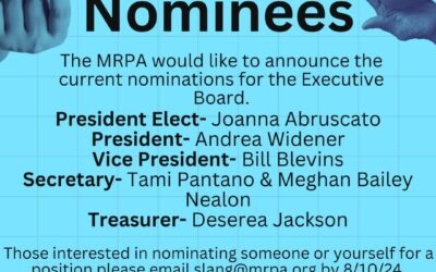 Executive Board Elections 9/10/24 – Call for Nominees, Updated Nominee List