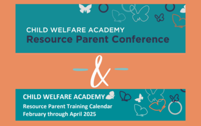 Child Welfare Academy Spring Conference & Training Schedules Have Been  Posted