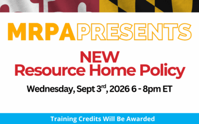 MRPA Presents: NEW Resource Home Policy 9/3/25 @6pm ET
